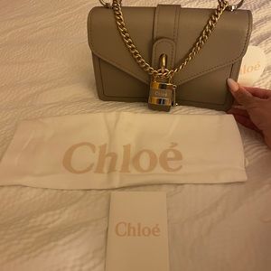 Chloe ABY Leather Shoulder Crossbody Bag